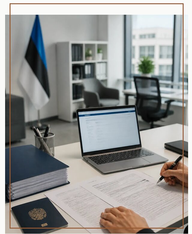 Оформление ВНЖ в Эстонии для переезда и легального проживания в Зеленодольске